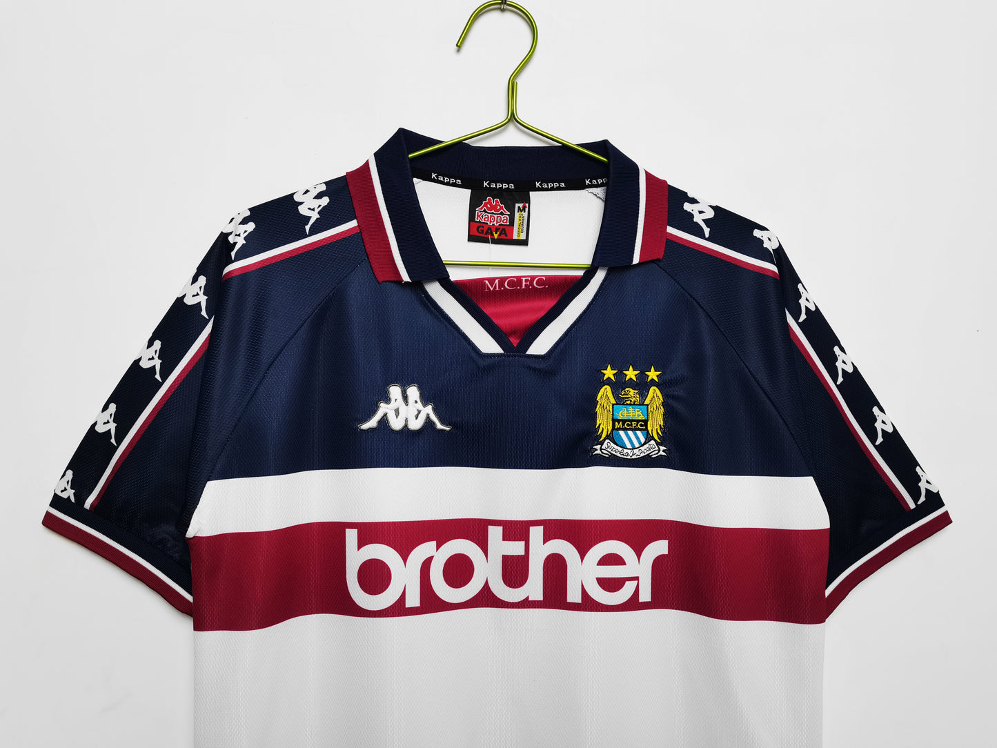 1997/1998 Retro Manchester City Football Kit