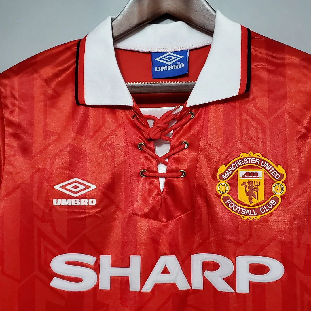 1992/1994 Retro Manchester United Home Football Kit