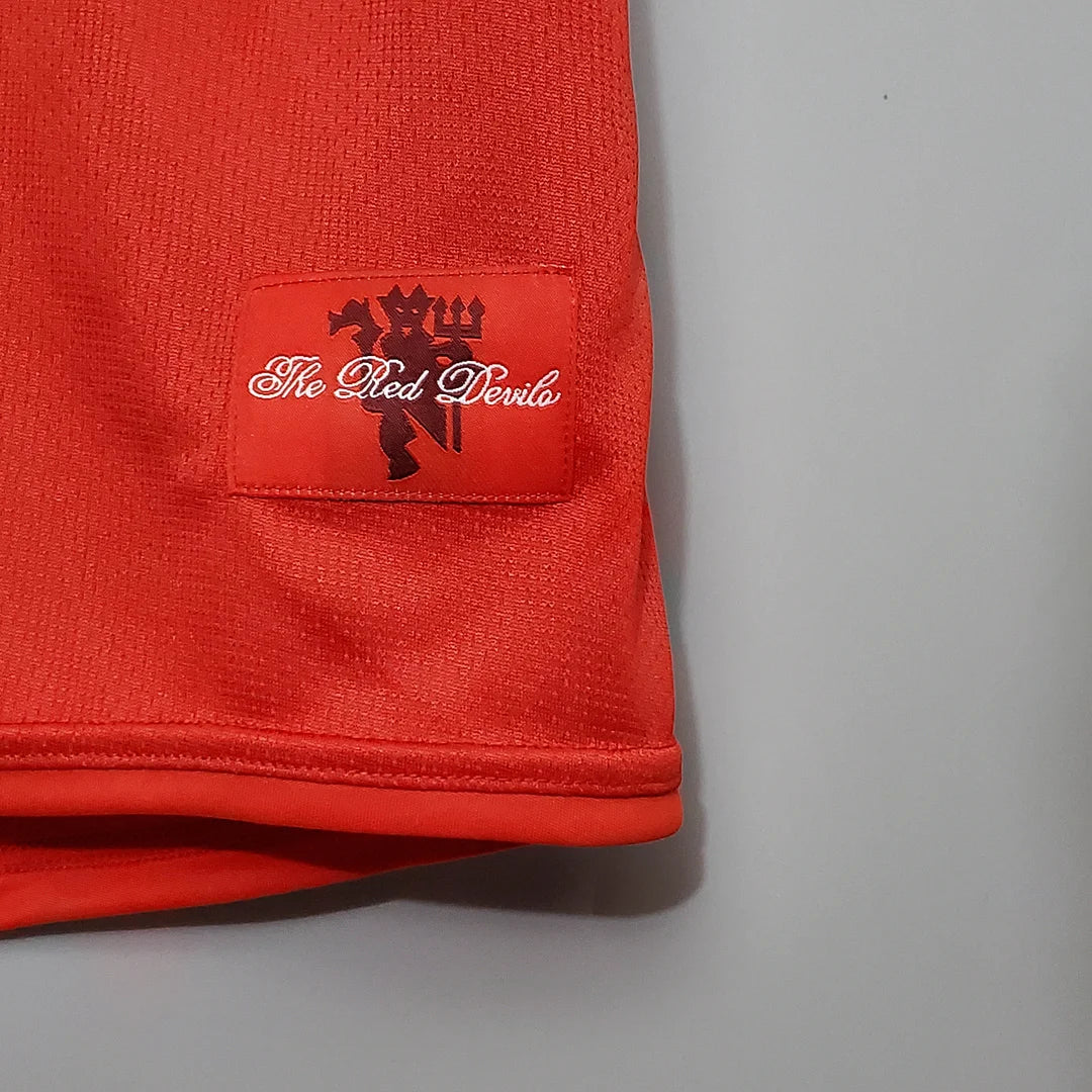 2007/2008 Retro Manchester United Home Champions League Edition Football Kit