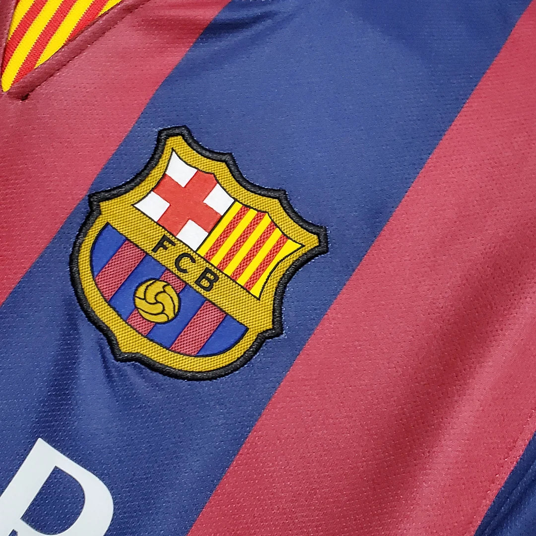 2014/2015 Retro Barcelona Home Kit