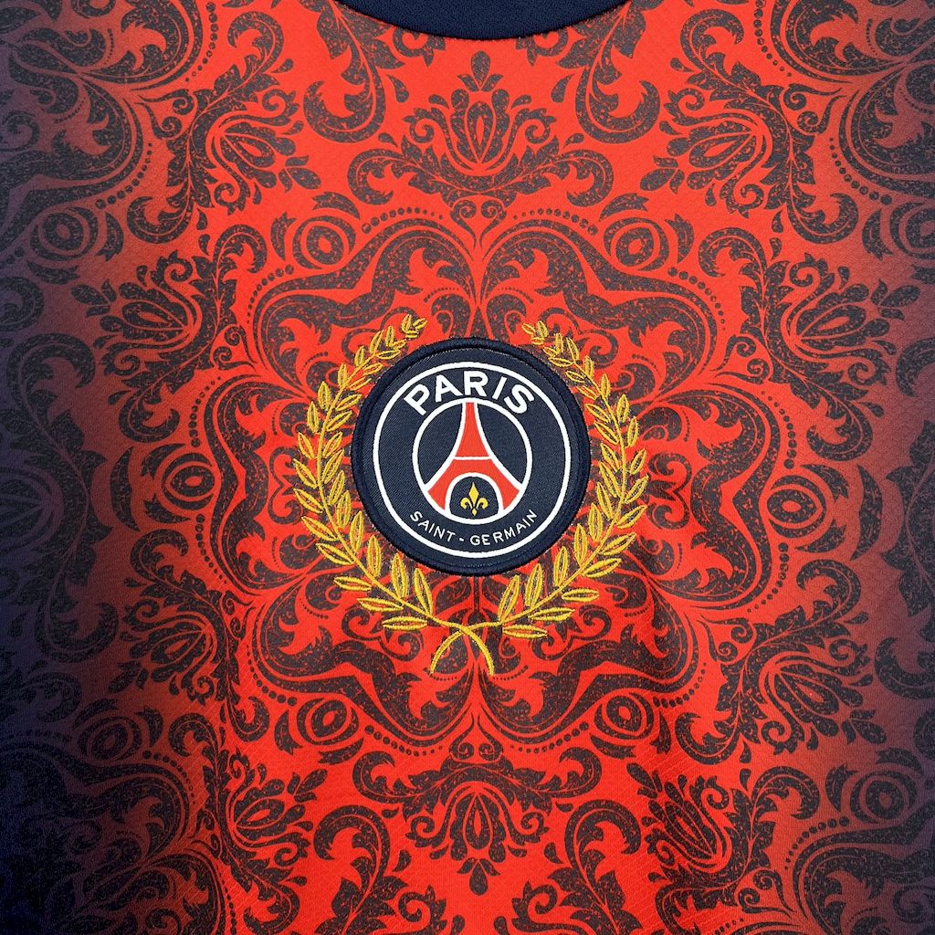 25-26 PSG European Champions Red&Navy Special Shirt