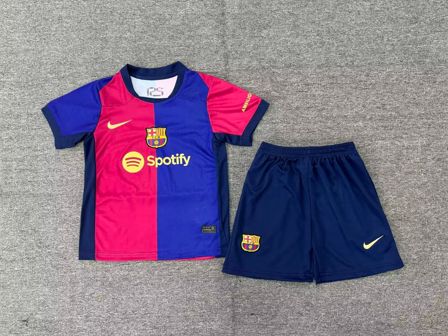 2024-2025 Barcelona Kids Home Kit