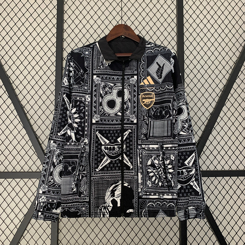 24-25 Arsenal Reversible Windbreaker