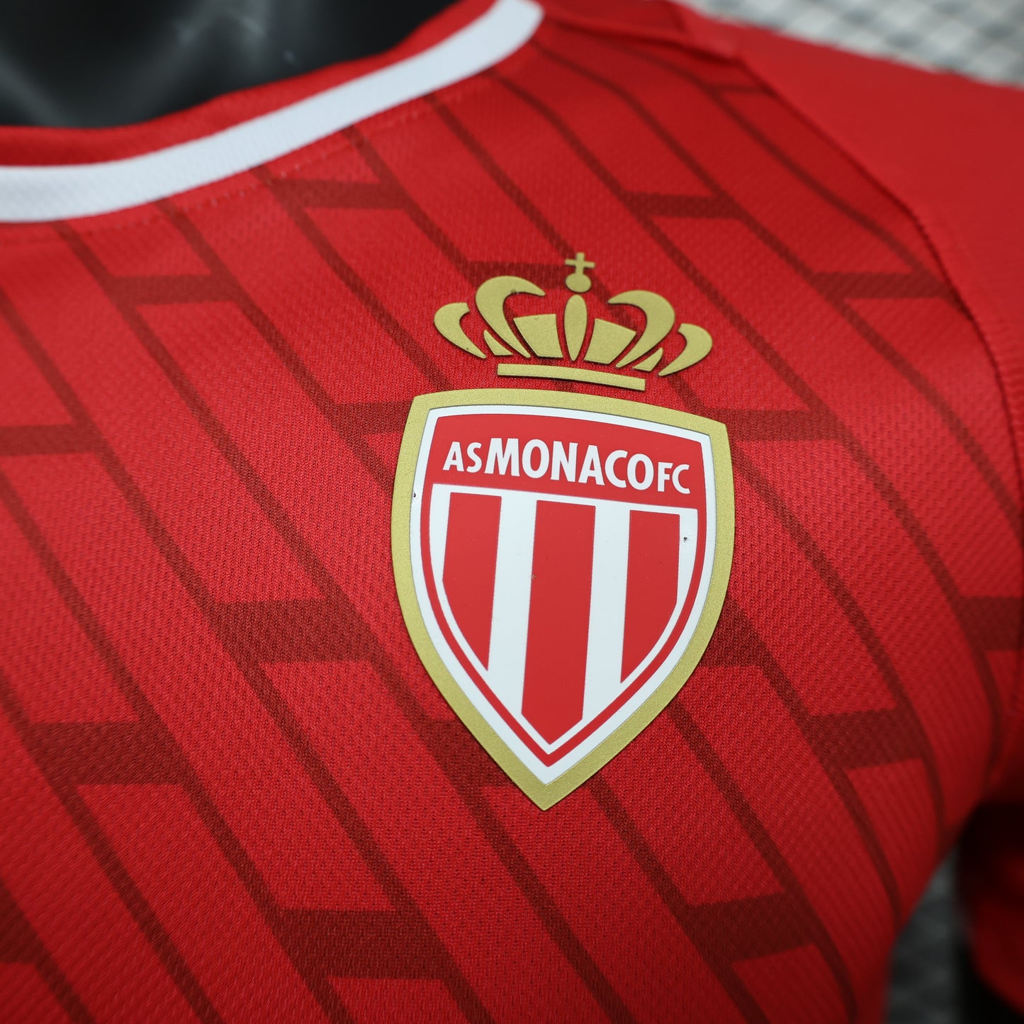 2024/2025 Monaco Home Football Kit Player Version