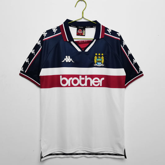 1997/1998 Retro Manchester City Football Kit