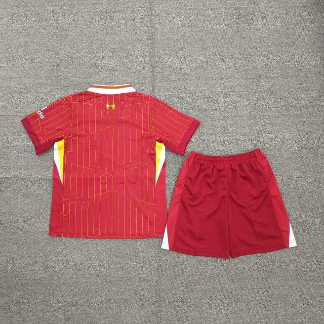 2024-2025 Liverpool Kids Home Kit