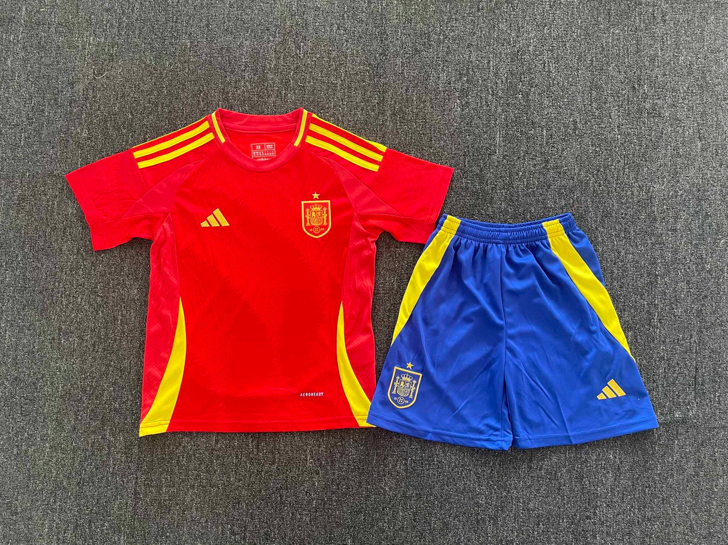 2024-2025 Spain Kids Euro Home Kit