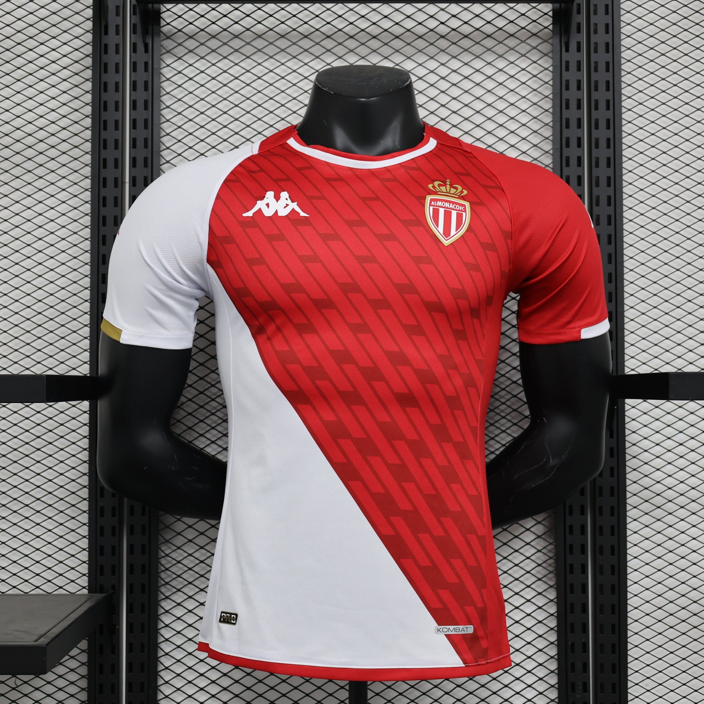 2024/2025 Monaco Home Football Kit Player Version