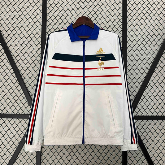 France Windbreaker White