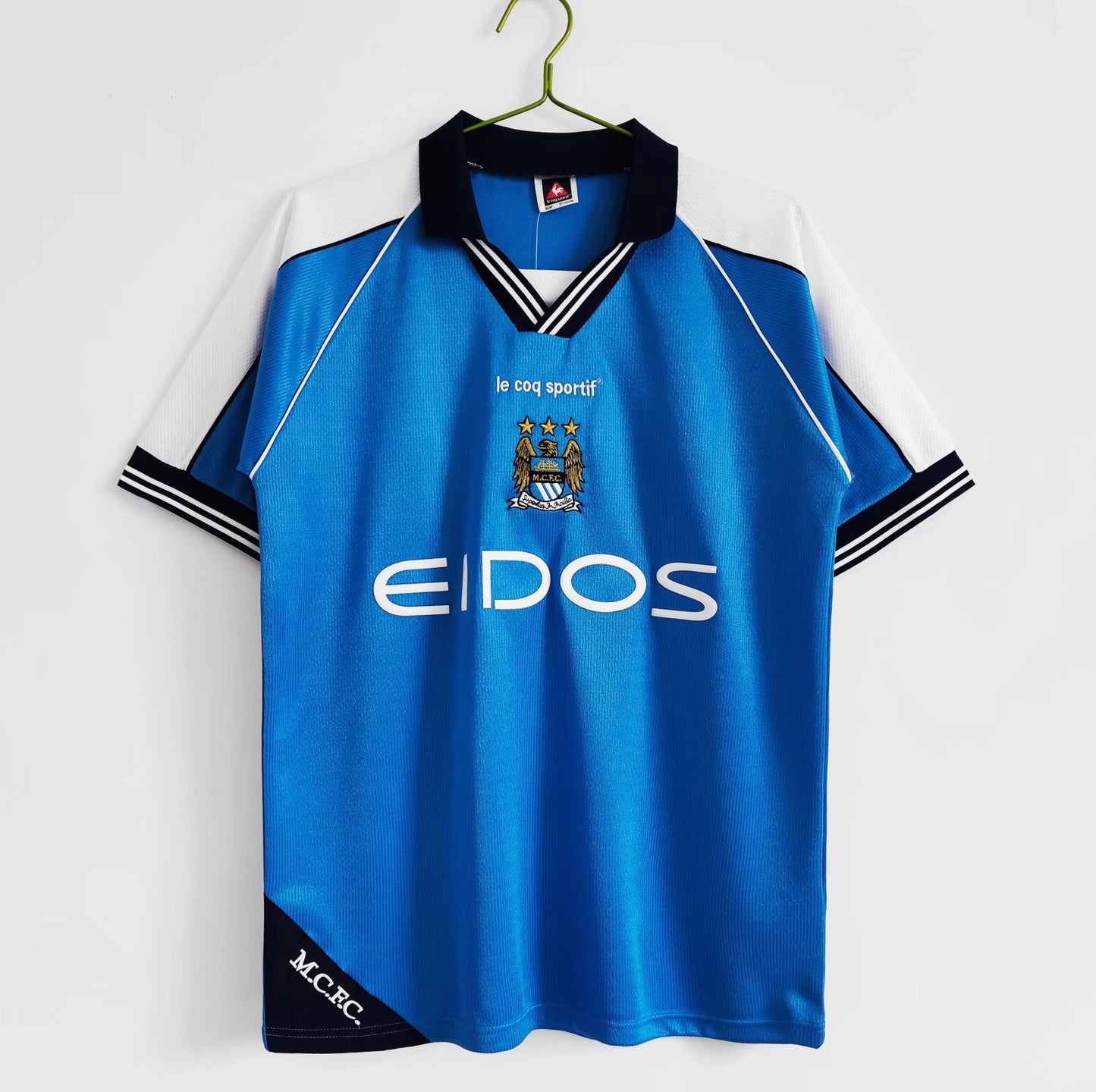 1999/2000 Retro Manchester City Football Kit