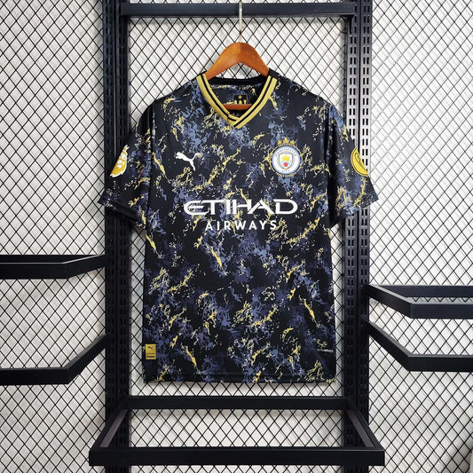 2023/2024 Manchester City Special Edition Black Football Kit