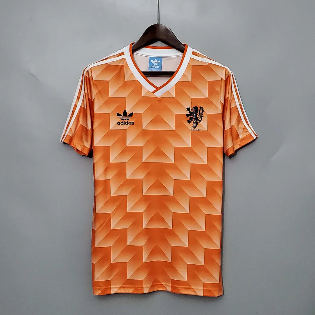 1988 Retro Netherlands Home Football Kit