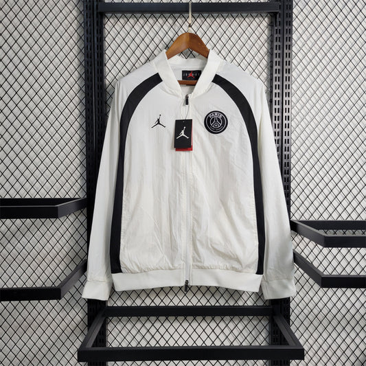 PSG White Jordan Jacket