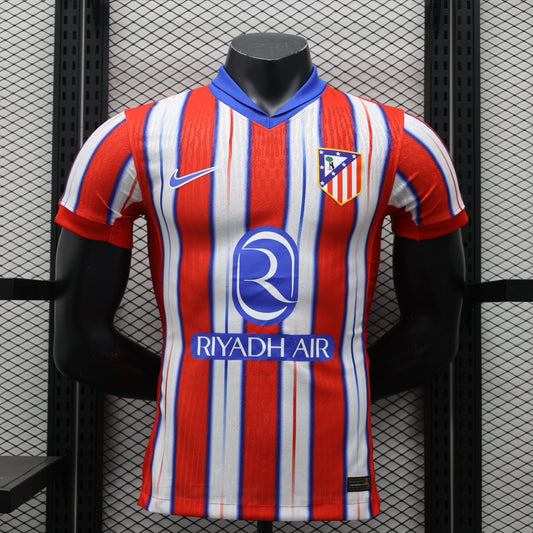 2024/2025 Atletico Madrid Home Football Kit Player Version