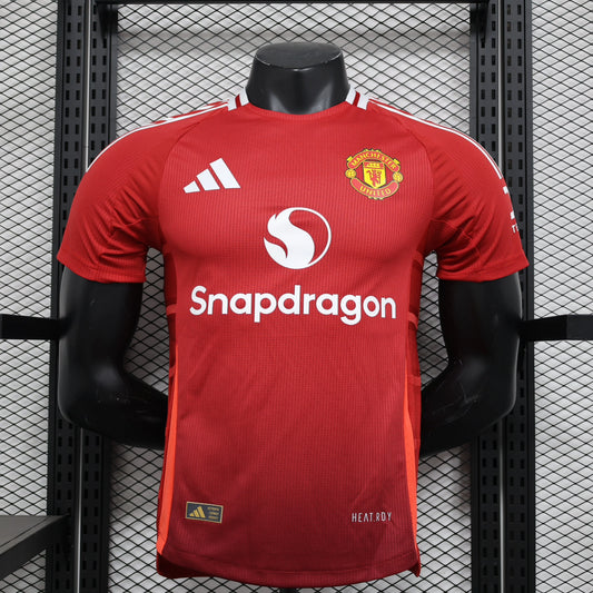 2024/2025  Manchester United Home Kit Player Version