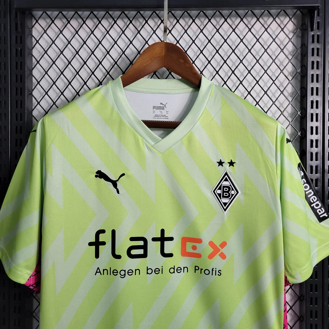 2023/2024 Borussia Mönchengladbach Goalkeeper Fluorescent Green Kit