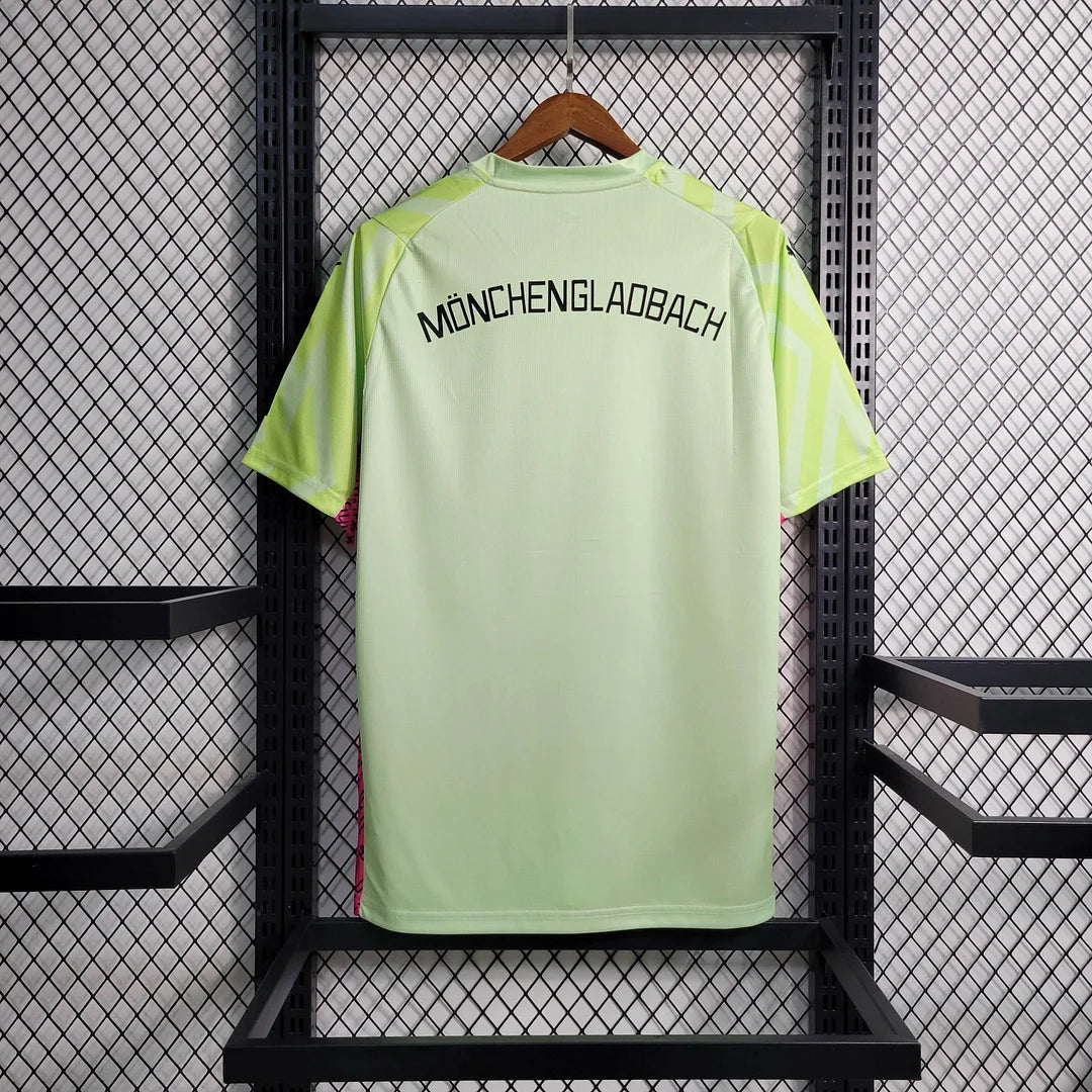 2023/2024 Borussia Mönchengladbach Goalkeeper Fluorescent Green Kit