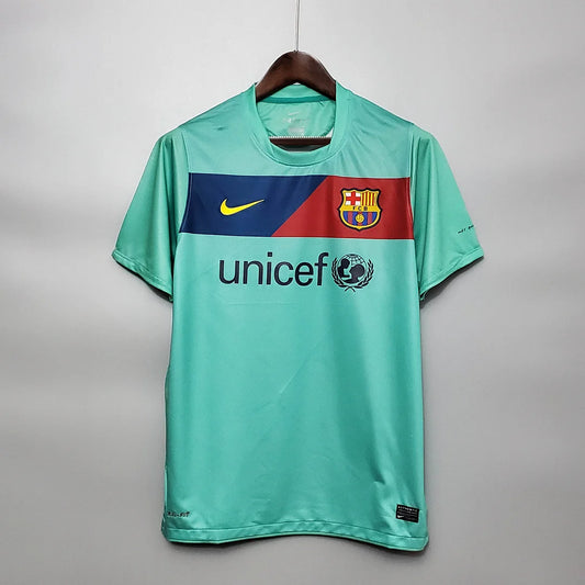 2010/2011 Retro Barcelona Away Football Kit