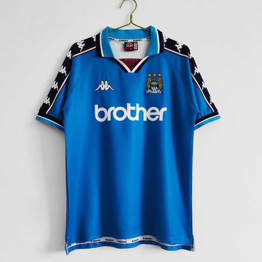 1997/1998 Retro Manchester City Football Kit