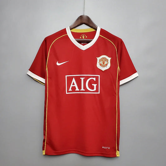 2006/2007 Retro Manchester United Home Football Kit