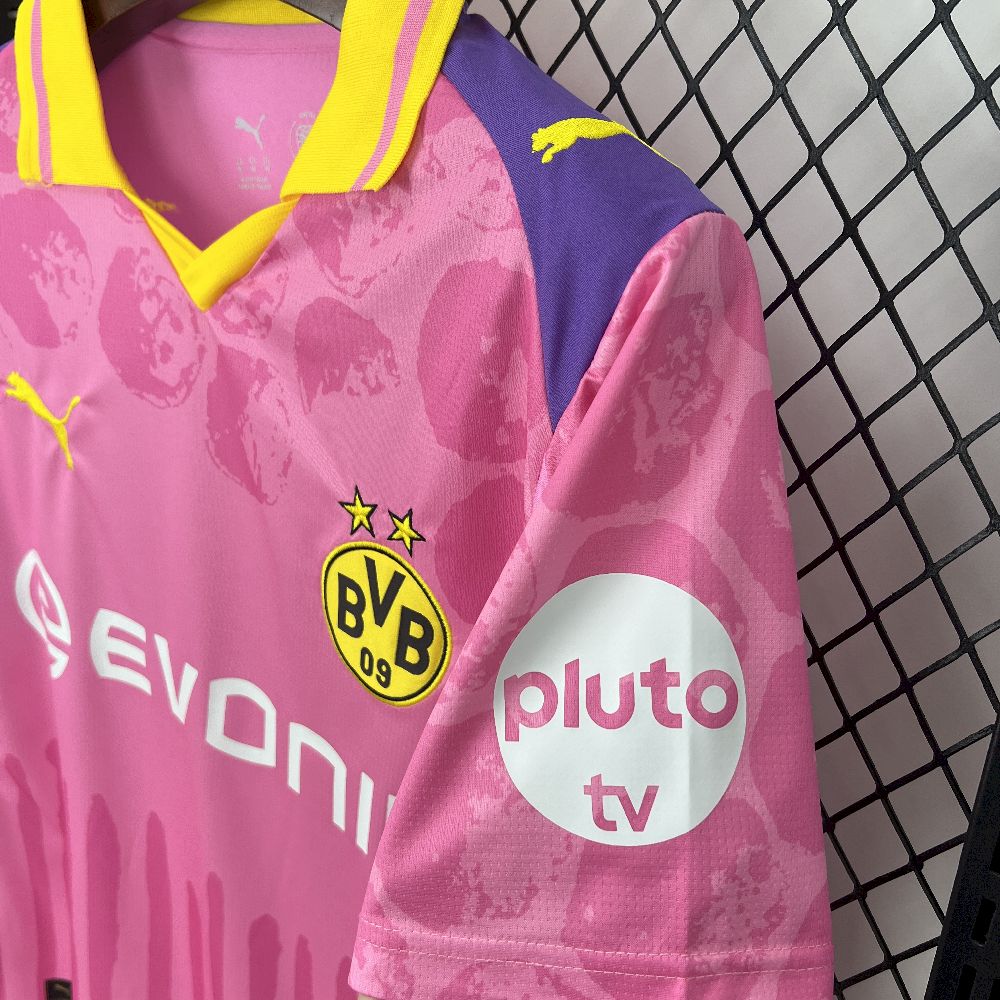 25-26 Borussia Dortmund x KidSuper Pink Shirt