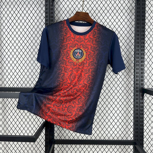 25-26 PSG European Champions Red&Navy Special Shirt